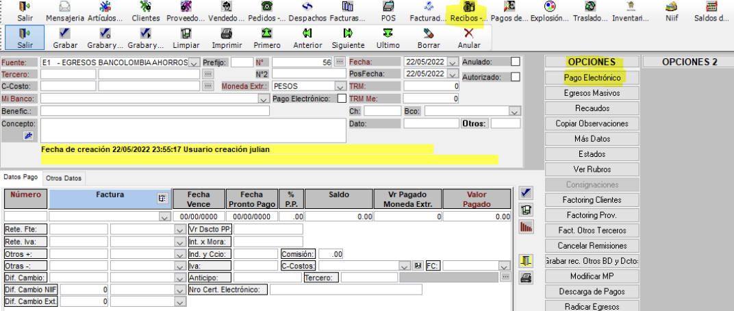 pagos electronicos SAG Web pagos electronicos SAG Web